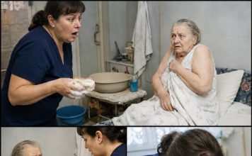 „Ne diraj tamo!“ — molila je 75-godišnja baka kada je njegovateljica došla da je okupa. Pune tri godine nije dozvoljavala nikome da joj priđe. Čim je sapunala spužvu, ugledala je ONO… 😲😲😲