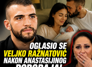 OGLASIO SE VELJKO RAŽNATOVIĆ NAKON ANASTASIJINOG POROĐAJA! DONEO JE ODLUKU KOJU NIKO NIJE OČEKIVAO!!CECA VAN SEBE NE VJERUJE DA SE OVO DEŠAVA!!!!