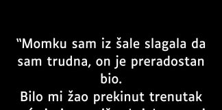 “Momku sam iz šale slagala da sam trudna…” - featured image