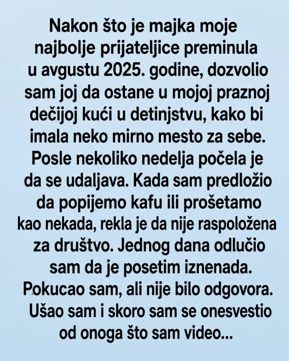 Kuća za koju sam mislio da sam je izgubio: Istina koju sam otkrio o svojoj najboljoj prijateljici i majci - featured image Kuća za koju sam mislio da sam je izgubio: Istina koju sam otkrio o svojoj najboljoj prijateljici i majci - featured image