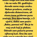 Pedeset godina braka je proslavljeno, ali moja porodica je sada nepovratno slomljena.