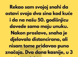 Pedeset godina braka je proslavljeno, ali moja porodica je sada nepovratno slomljena.