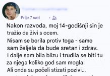 Pustila je sina da živi sa ocem, a onda shvatila da mu je hitno potrebna pomoć: Tišina četrnaestogodišnjaka skrivala je bolnu istinu