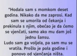 Deset godina čekala je da je zaprosi, a onda je otišla: Kada se bivši pojavio s prstenom, već je bilo kasno