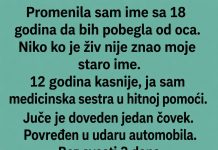 Sa 18 godina promenila je ime da pobegne od prošlosti: 12 godina kasnije nepoznati pacijent izgovorio je ime za koje je verovala da više niko ne zna