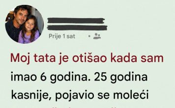 Otac ju je napustio sa šest godina, a posle 25 se pojavio na vratima: Istina u njegovom telefonu promenila je sve