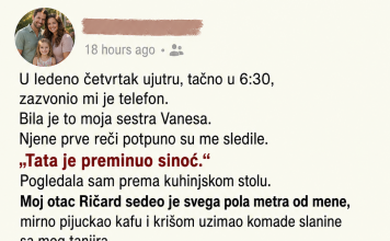 Sestra mi je rekla da je otac umro, dok je on sedeo pored mene: istina o nasledstvu bila je mnogo mračnija