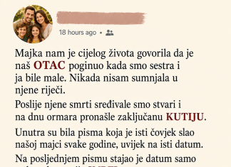 Majka nam je cijelog života govorila da je otac mrtav, a poslije njene smrti pronašle smo njegova pisma