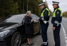 Policajci su zaustavili staricu samo zato što je vozila skupocjeni strani automobil. Prislonili su je uz vozilo i stavili joj lisice, ne sluteći ko je ta žena zapravo. 😨