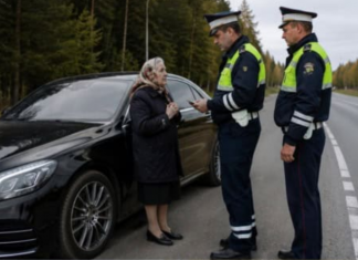 Policajci su zaustavili staricu samo zato što je vozila skupocjeni strani automobil. Prislonili su je uz vozilo i stavili joj lisice, ne sluteći ko je ta žena zapravo. 😨