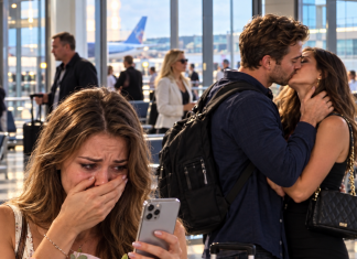 Čekala sam na aerodromu s buketom cvijeća u rukama, spremna da dočekam roditelje, kada sam ugledala svog muža — istog onog koji mi je samo nekoliko sati ranije napisao da se nalazi u „Singapuru“ — kako izlazi iz VIP terminala dok ljubi drugu ženu