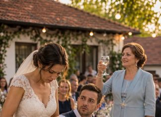 „Na vlastitom vjenčanju, tik prije nego što sam trebala izgovoriti ‘da’, moja je svekrva podignula čašu i pred svima rekla da sam djevojka koja se prilijepila za dobrog dečka kako bi pobjegla od siromaštva. Tada sam pogledala muškarca kojeg sam voljela… a njegov smijeh rekao mi je sve što sam trebala znati.“