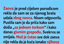 Zaova me je optužila da sam se udala zbog novca