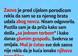 Zaova me je optužila da sam se udala zbog novca