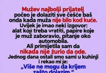 Mužev najbolji prijatelj otkrio mi je njegovu tajnu