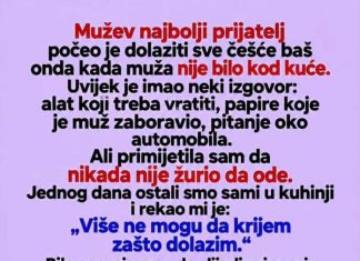 Mužev najbolji prijatelj otkrio mi je njegovu tajnu