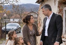 Nakon dvanaest godina Sorin se vratio u skupom autu, a ja sam ga dočekala pred napuklim zidom — ali žuta omotnica iz rodilišta otkrila je zašto je nestao kad sam ga najviše trebala