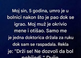 “Moj sin, 5 godina, umro je u bolnici nakon što je…”