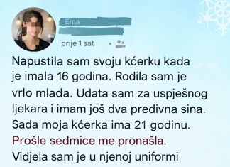 Sa 16 godina odrekla se kćerke i pokušala zakopati prošlost, a 21 godinu kasnije stigao je kontakt koji je sve vratio