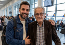 Na aerodromu sam pomogao jednom starijem čoveku — nekoliko minuta kasnije uzeo je moj telefon i pozvao policiju.