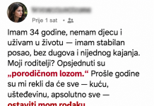 „Roditelji su kuću ostavili rođaku jer nemam djecu: Nisu znali da ću uskoro postati majka“