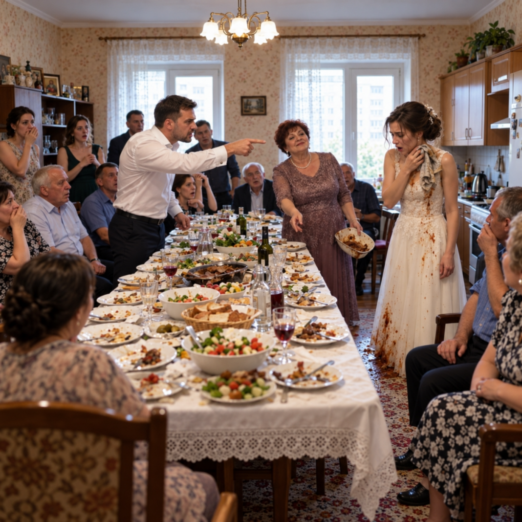 Tense Wedding Reception Confrontation