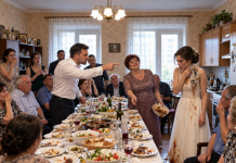 Samo nekoliko sati nakon našeg vjenčanja, moj suprug bacio mi je prljavu kuhinjsku krpu u lice pred cijelom svojom obitelji i naredio mi da kleknem i očistim umak koji je njegova majka namjerno prolila. Bio je uvjeren da ga, sada kada sam postala njegova supruga, nikada neću napustiti i da ću brzo naučiti obiteljska „pravila”. Ali nije imao pojma što ću učiniti samo nekoliko minuta kasnije…