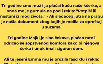 Moj dokument na pragu promenio je našu porodicu zauvek…